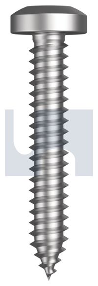 SCREW STS PAN SQ DRV SS 304 8G X 3/8 ( 10MM) 